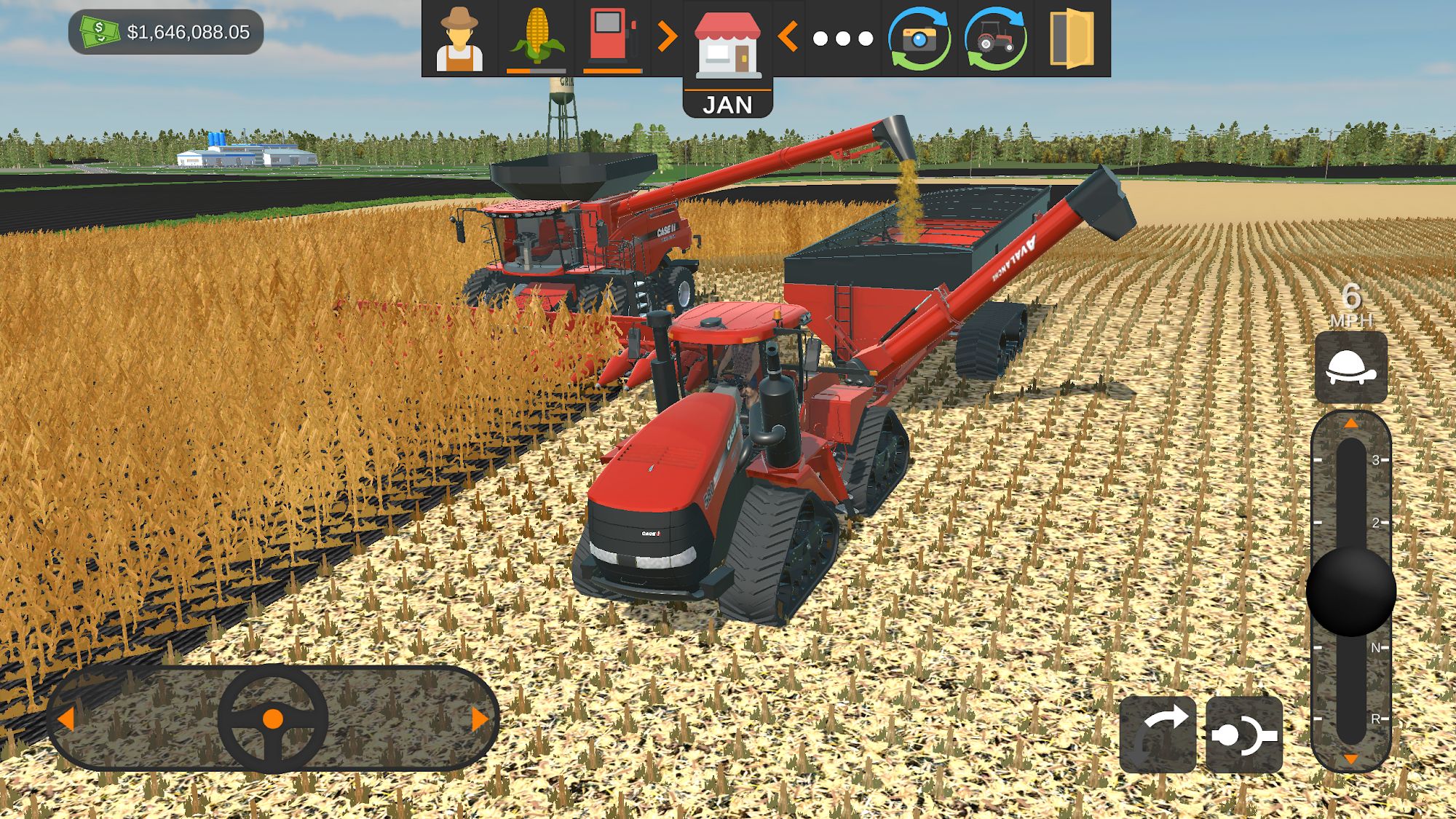 Full version of Android Farming game apk American Farming for tablet and phone.