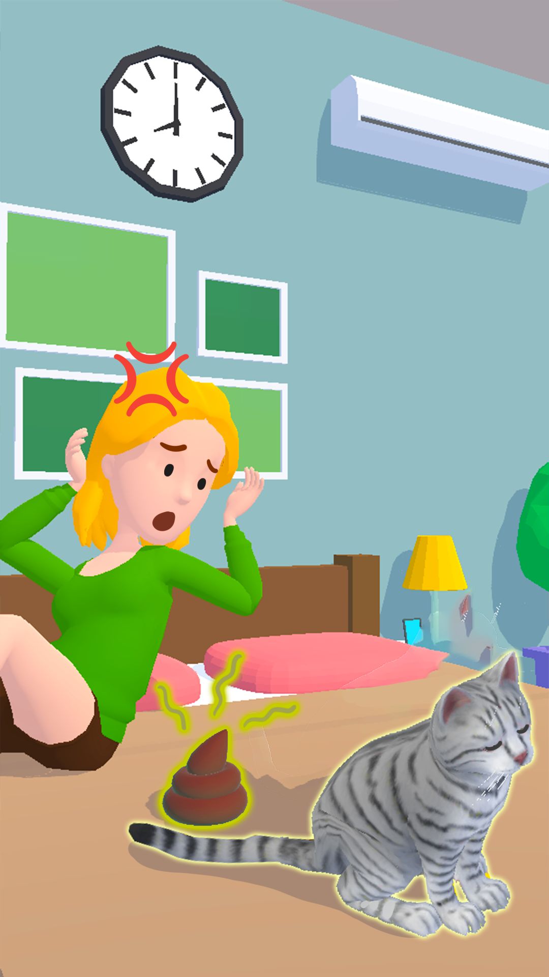Full version of Android Animals game apk Cat Choices: Virtual Pet 3D for tablet and phone.