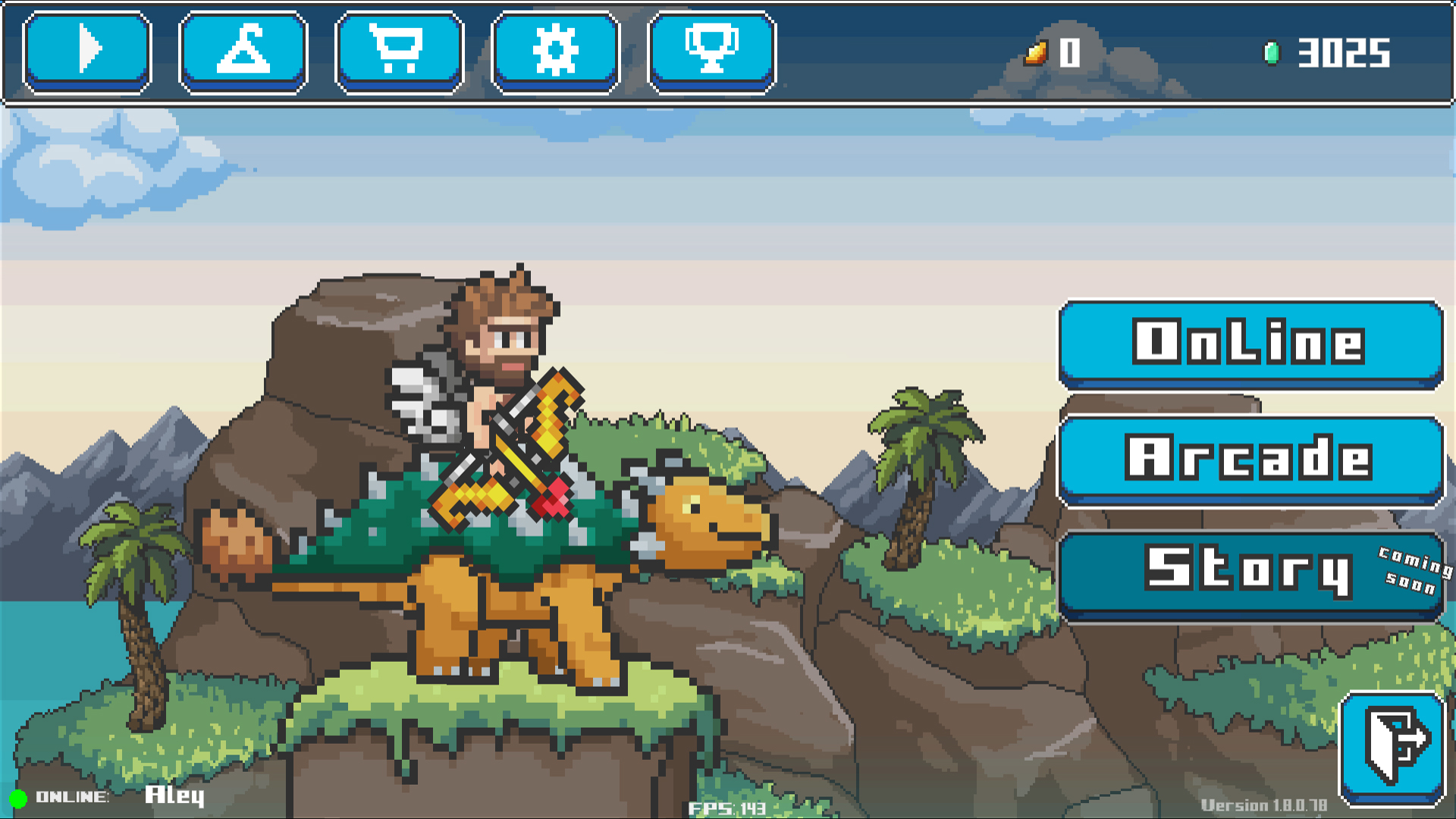 Full version of Android Dinosaurs game apk DinoScape for tablet and phone.
