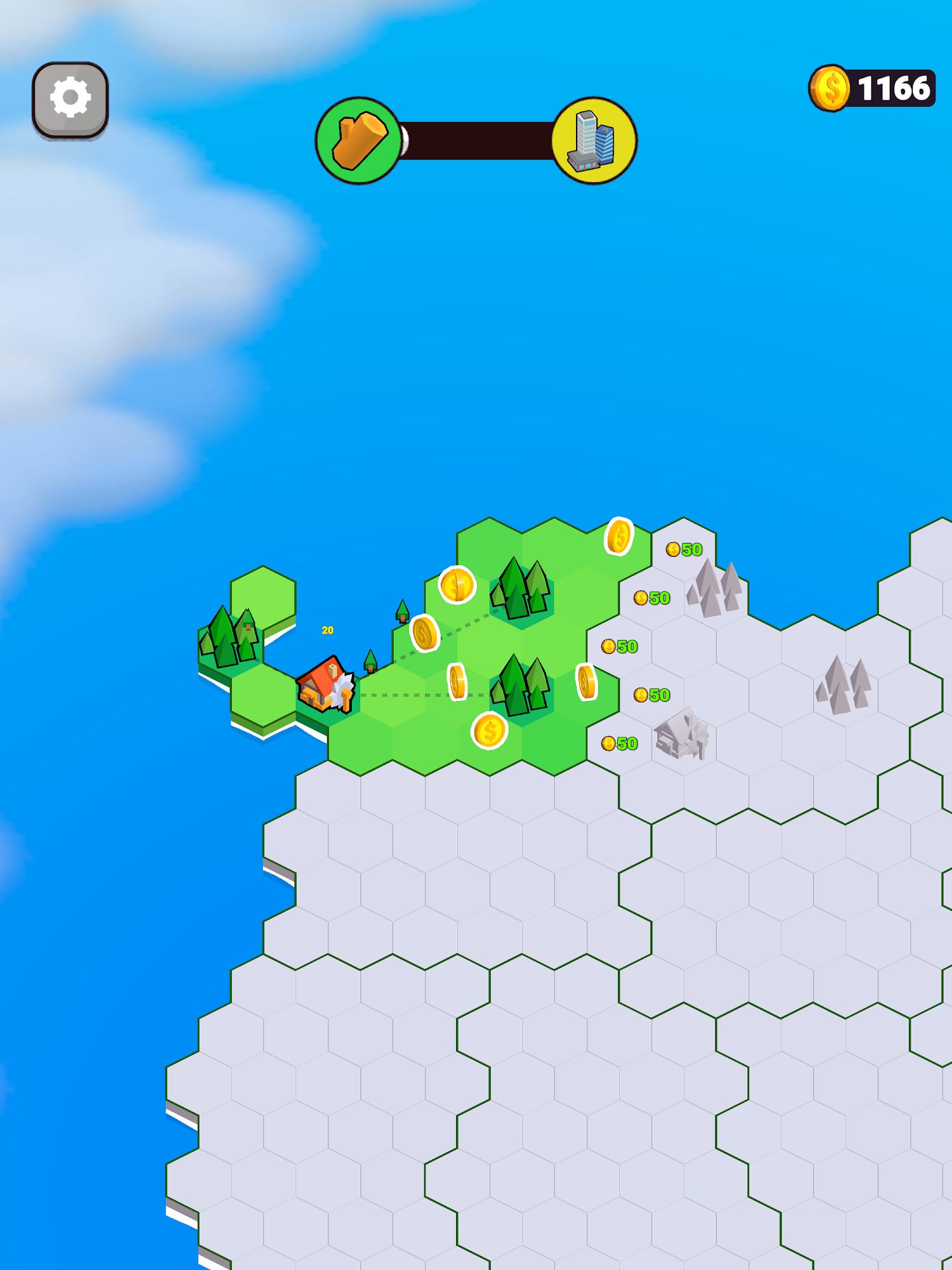 Full version of Android Management game apk Factory World: Connect Map for tablet and phone.