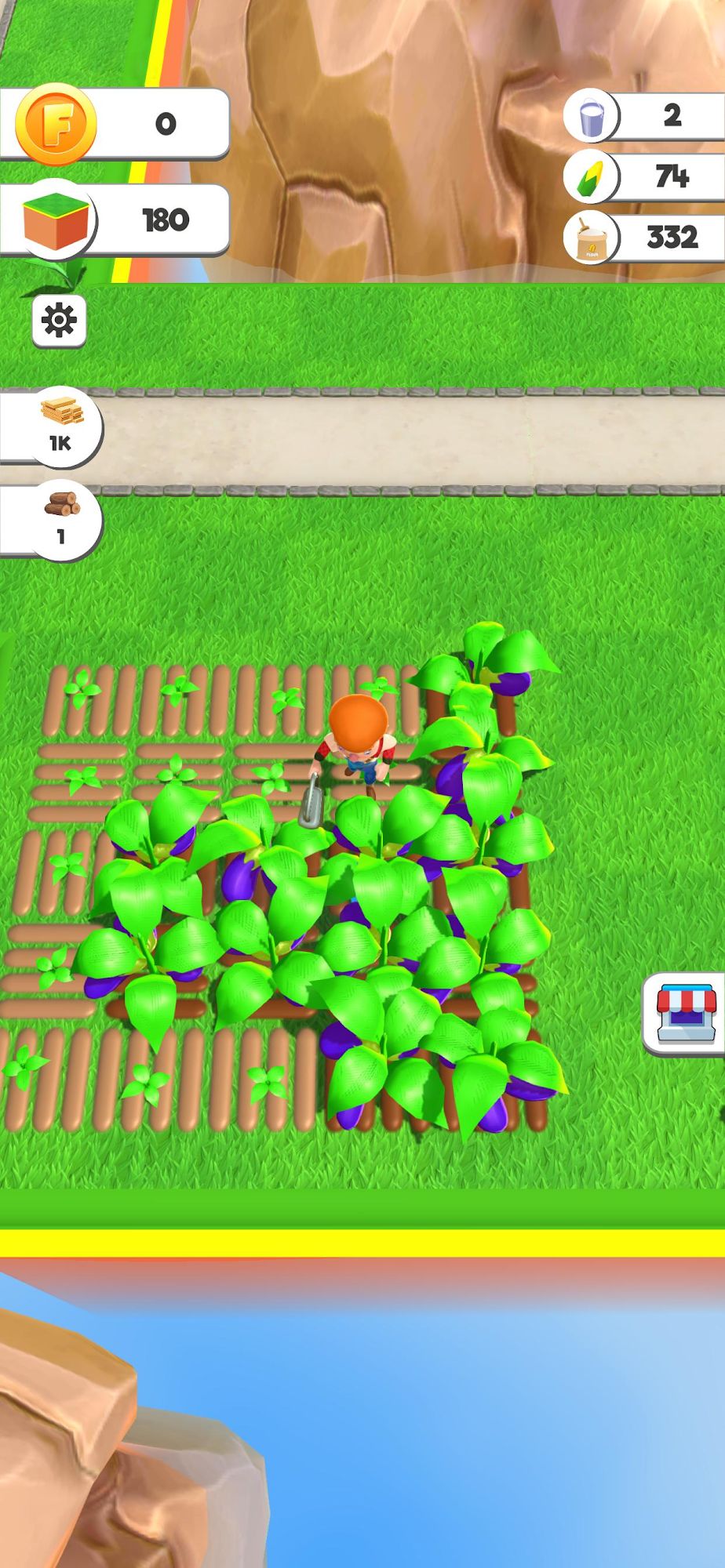 Full version of Android Farming game apk Farm Fast - Farming Idle Game for tablet and phone.