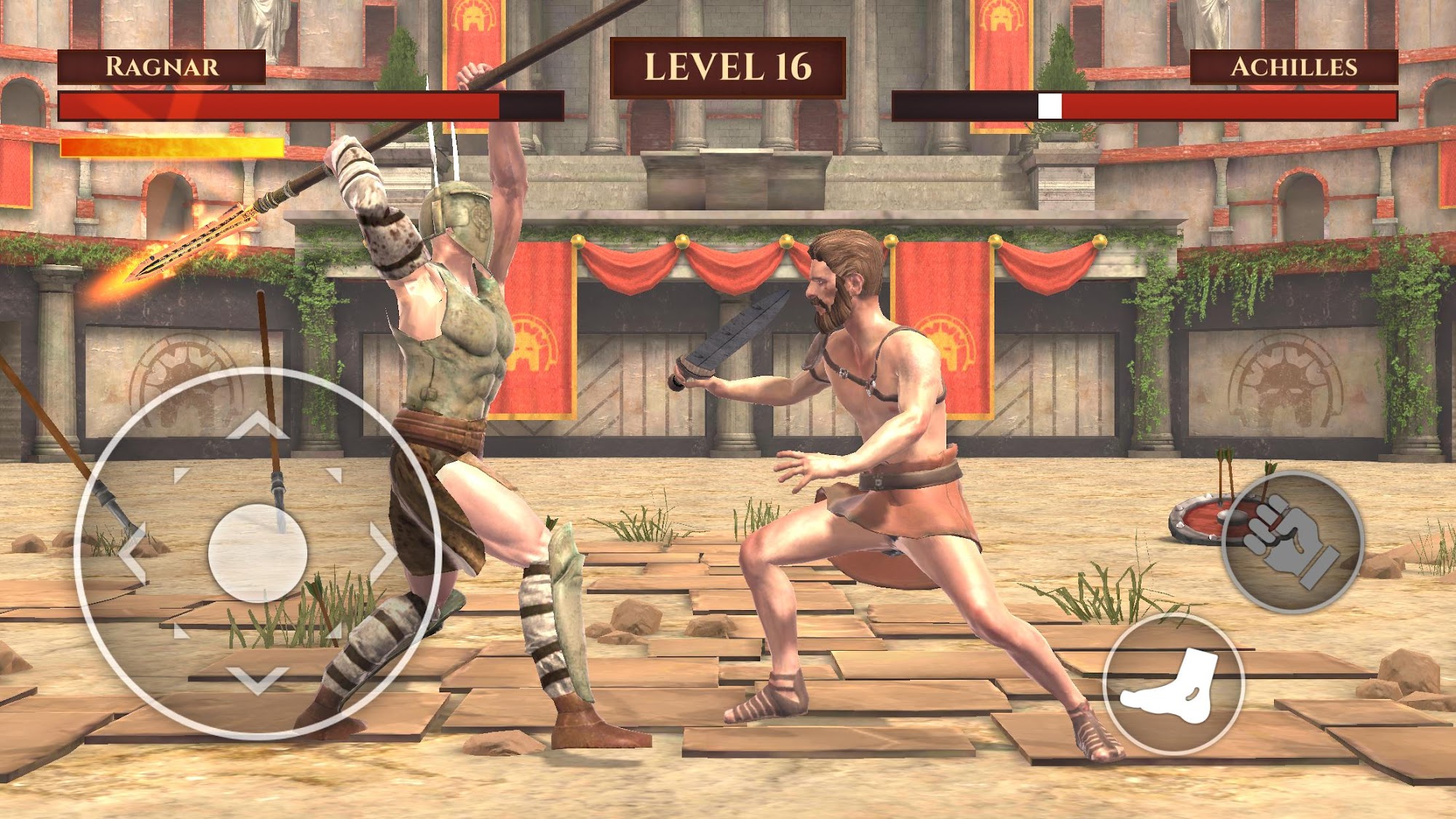 Full version of Android Fighting game apk Gladiator's Fury for tablet and phone.
