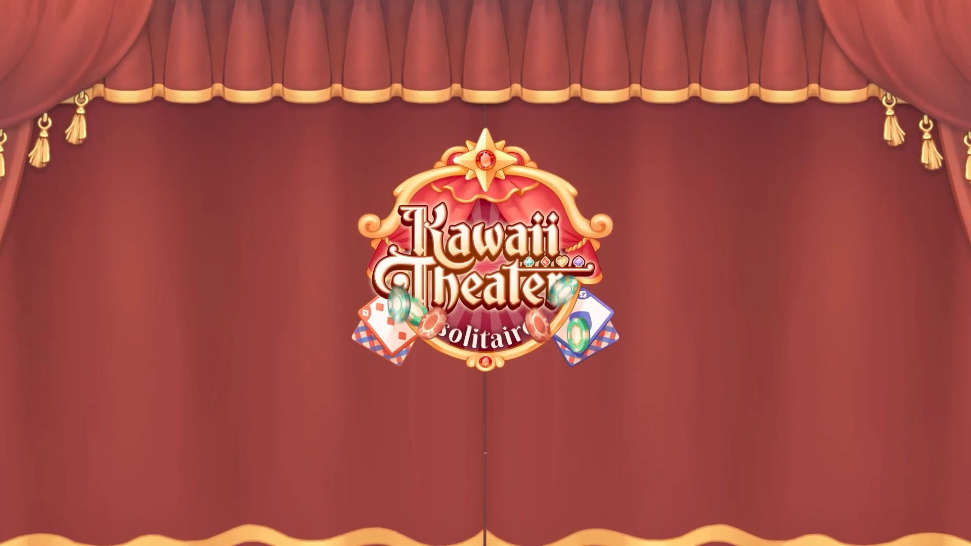 Full version of Android Anime game apk Kawaii Theater Solitaire for tablet and phone.