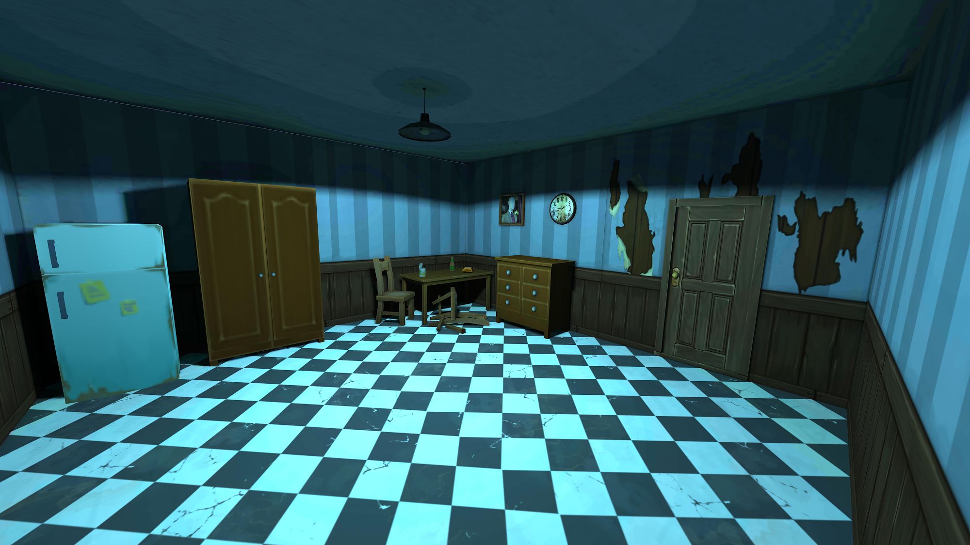 Full version of Android First-person adventures game apk Mr. Faceless for tablet and phone.