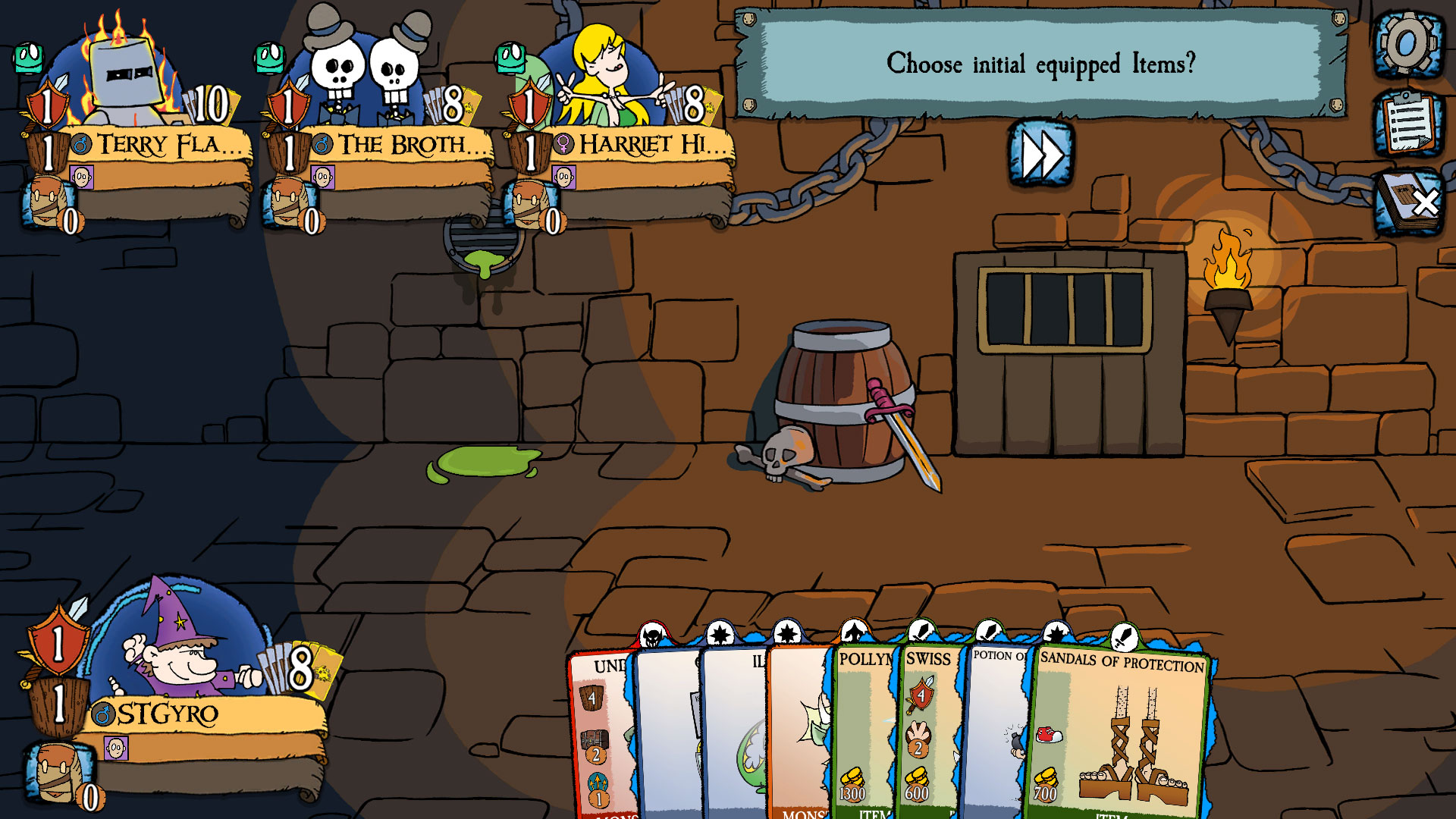 Full version of Android Funny game apk Munchkin for tablet and phone.