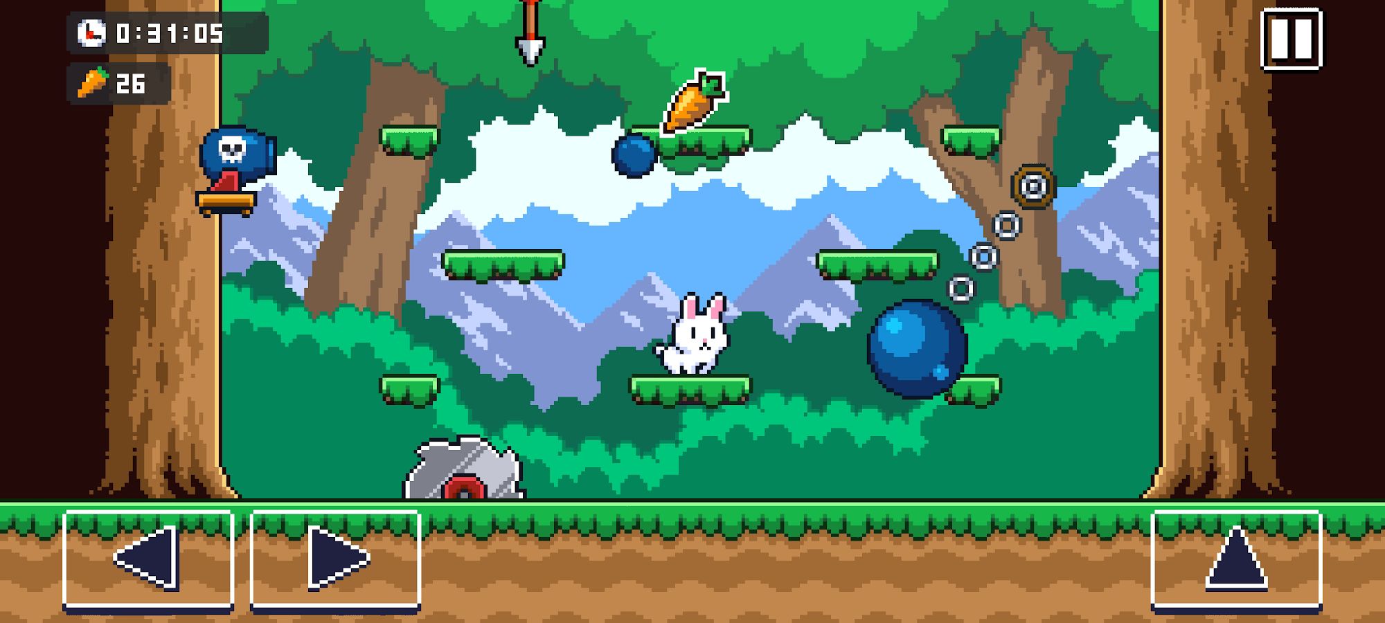 Full version of Android Reaction game apk Poor Bunny! for tablet and phone.