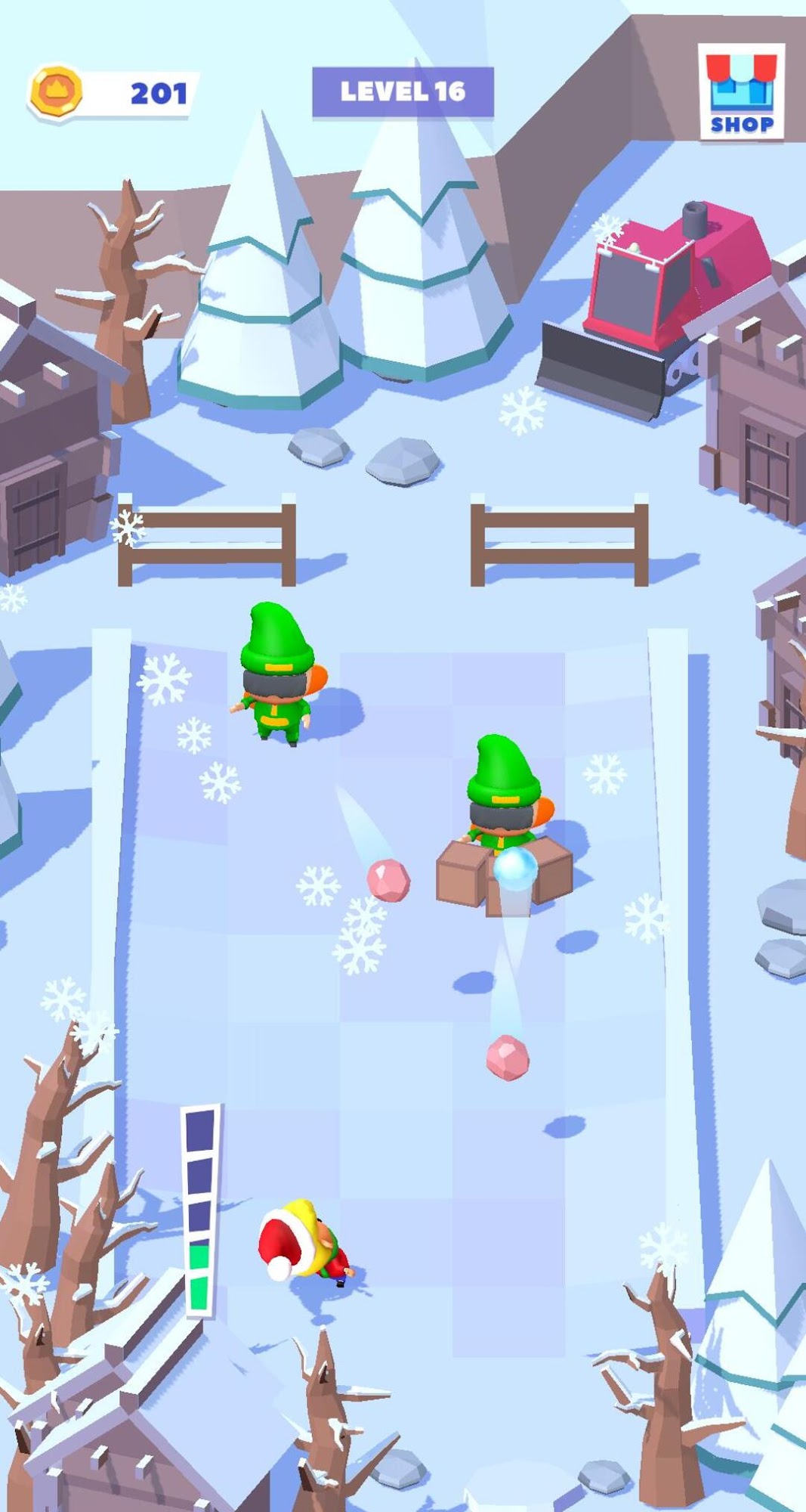 Full version of Android Shooter game apk Snowball Battle for tablet and phone.