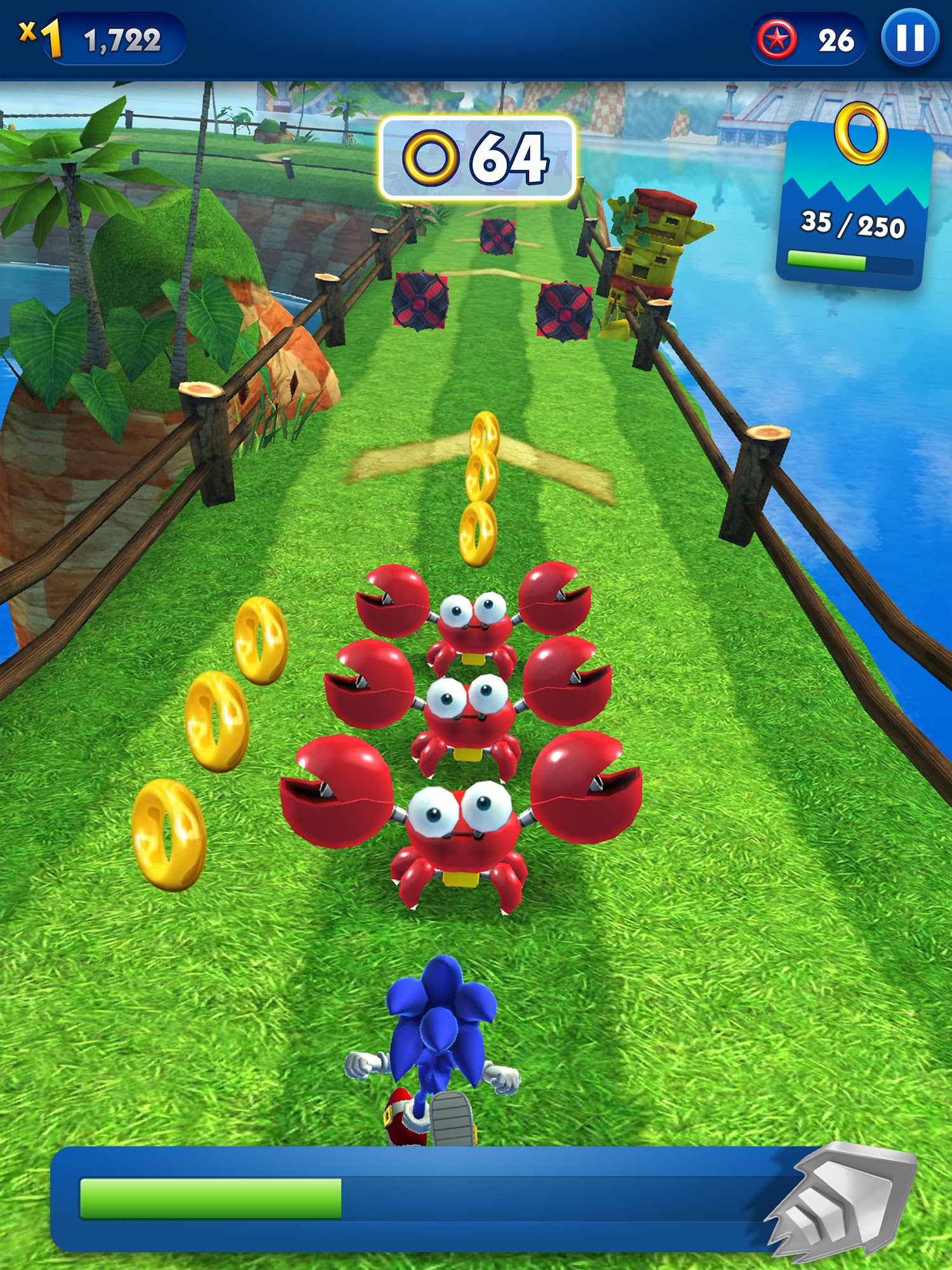 Full version of Android Runner game apk Sonic Prime Dash for tablet and phone.
