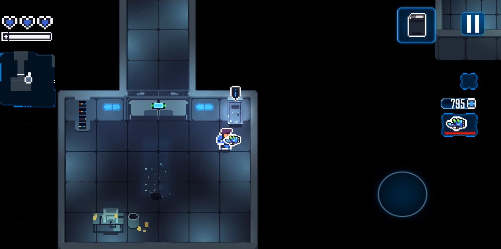 Full version of Android Top-down shooters game apk US IN SPACE for tablet and phone.