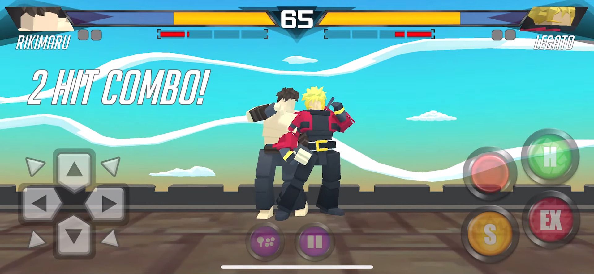 Full version of Android Controller Support game apk Vita Fighters for tablet and phone.