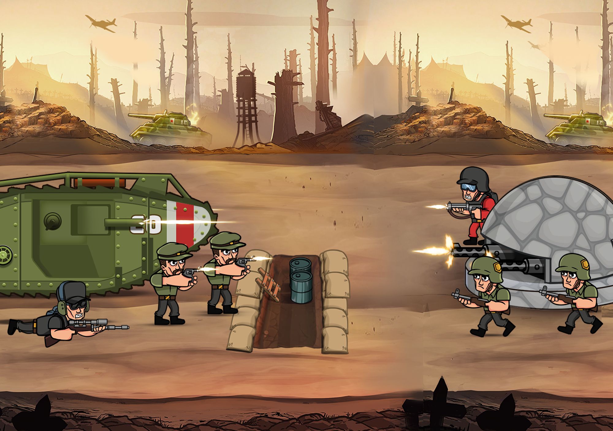 Full version of Android War game apk War Strategy Game: RTS WW2 for tablet and phone.