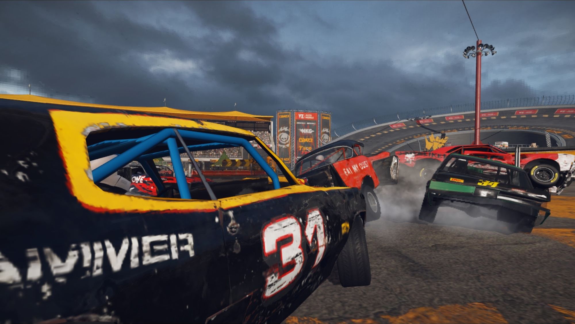 Full version of Android HD game apk Wreckfest for tablet and phone.