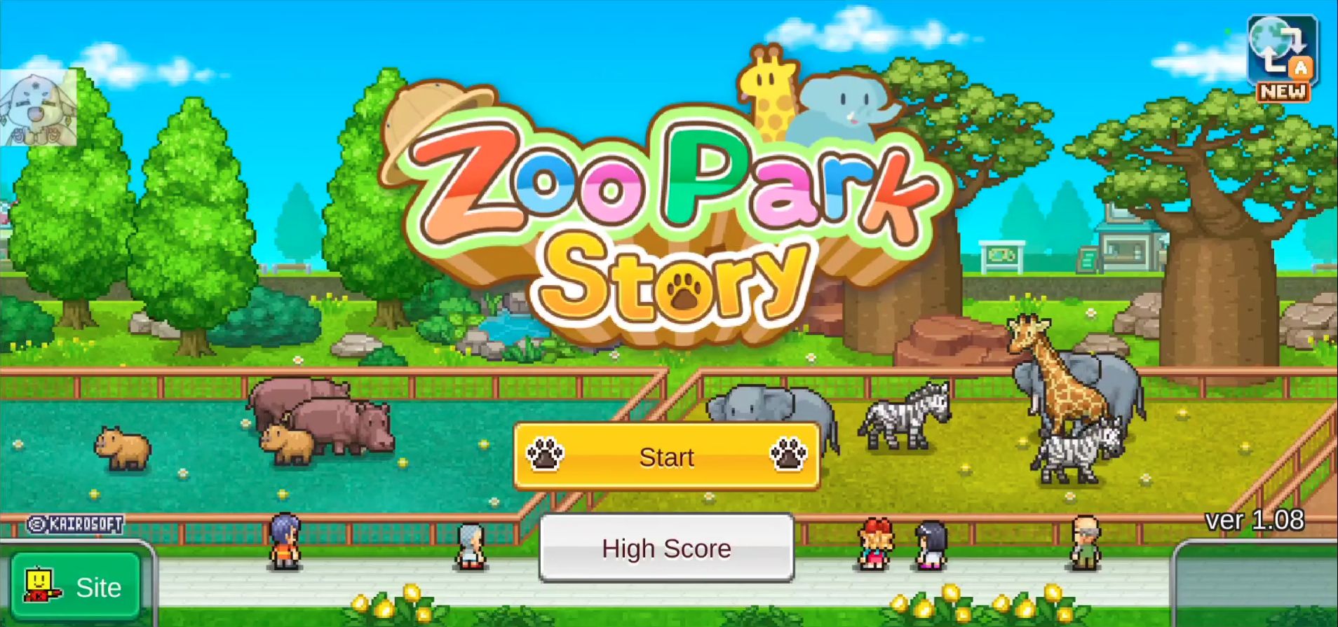 Full version of Android Management game apk Zoo Park Story for tablet and phone.