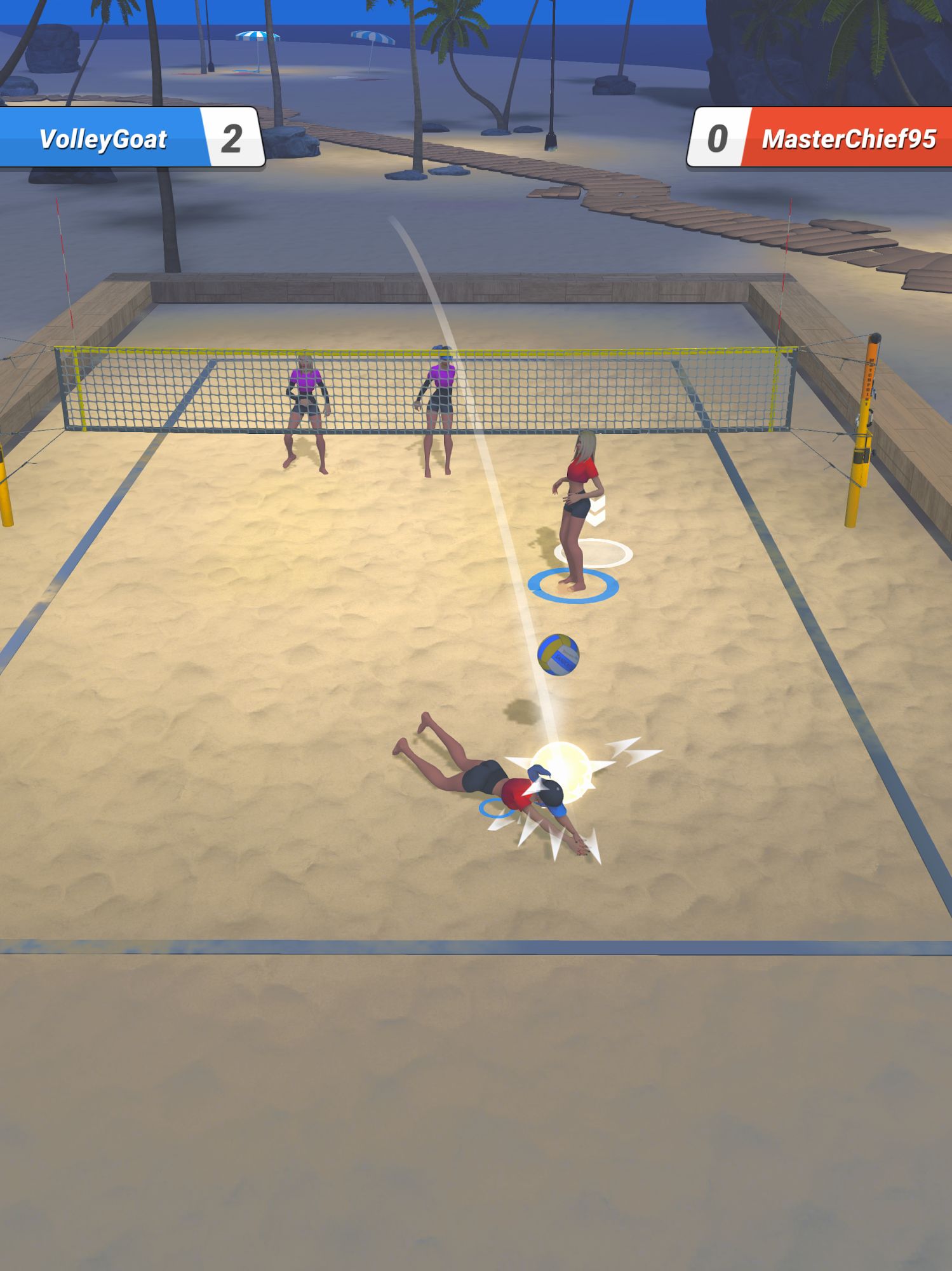Full version of Android apk app Beach Volley Clash for tablet and phone.