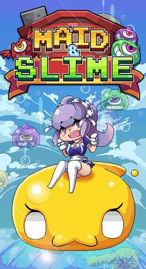 Full version of Android Clicker game apk Maid and slime for tablet and phone.