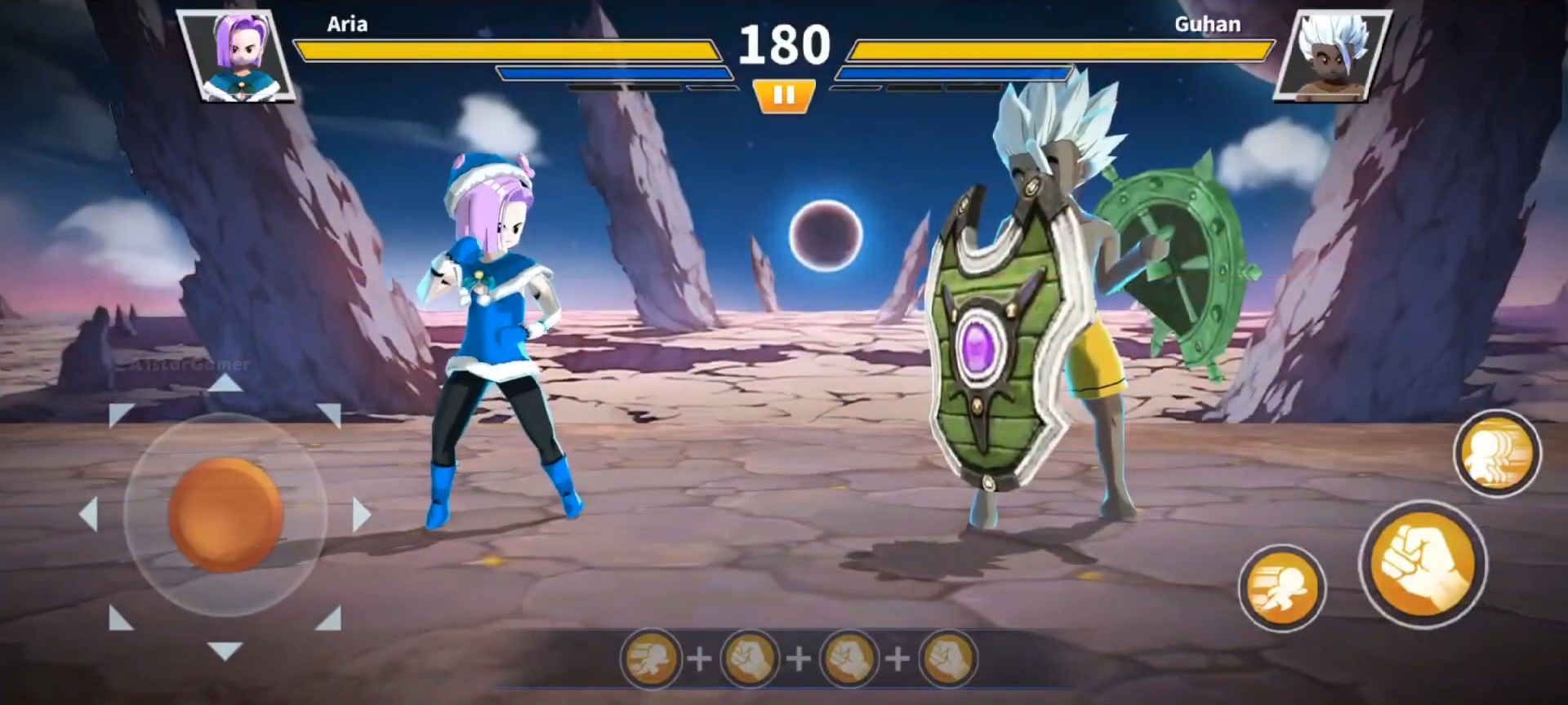 Gameplay of the Dragon Champion Z for Android phone or tablet.