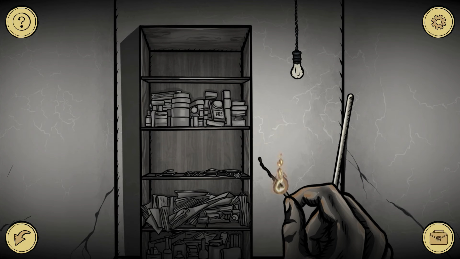 Gameplay of the Strange Case 2: Asylum Escape for Android phone or tablet.