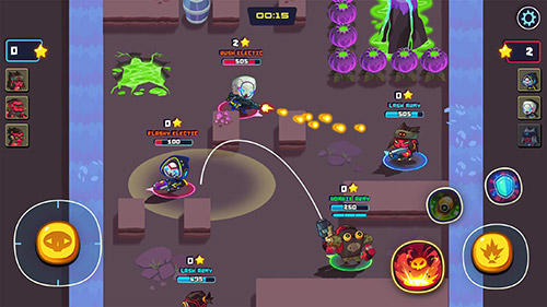 Boom arena: Free game MOBA brawler strike GO - Android game screenshots.