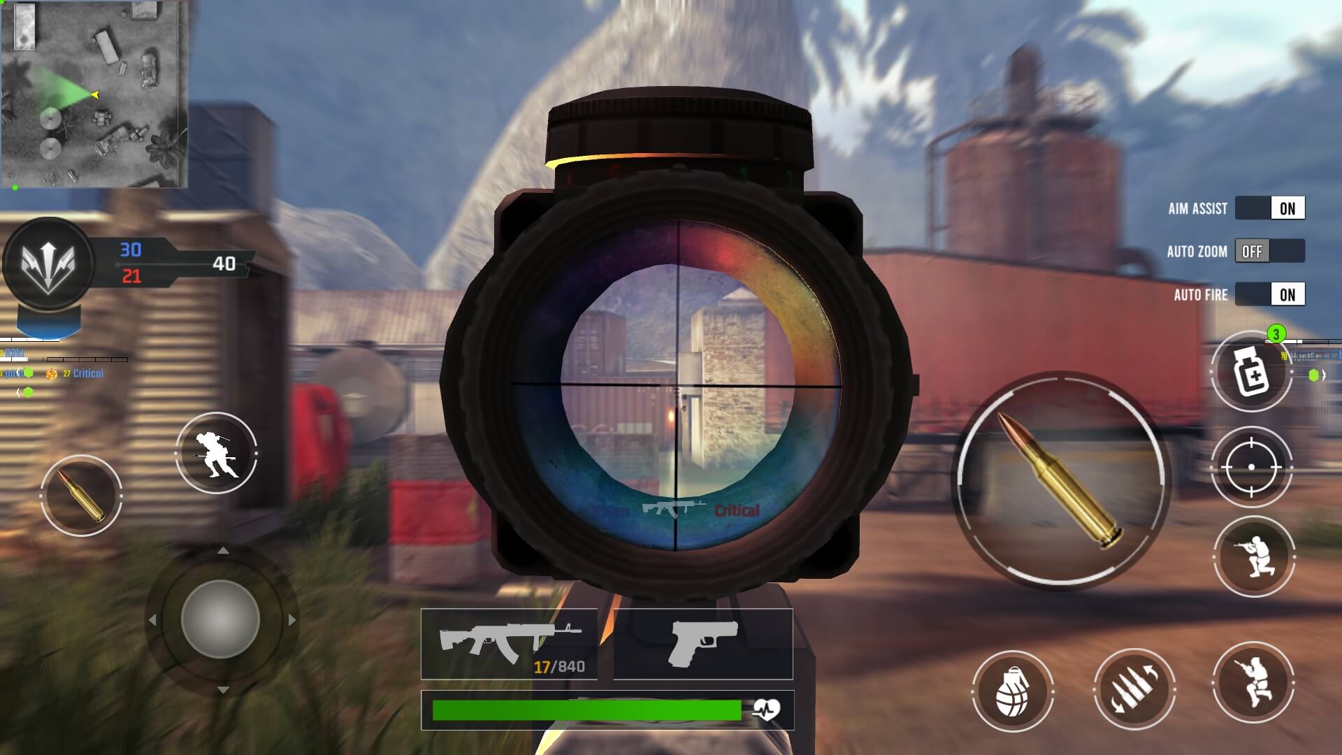 Gun Zone: Shooting Game - Android game screenshots.