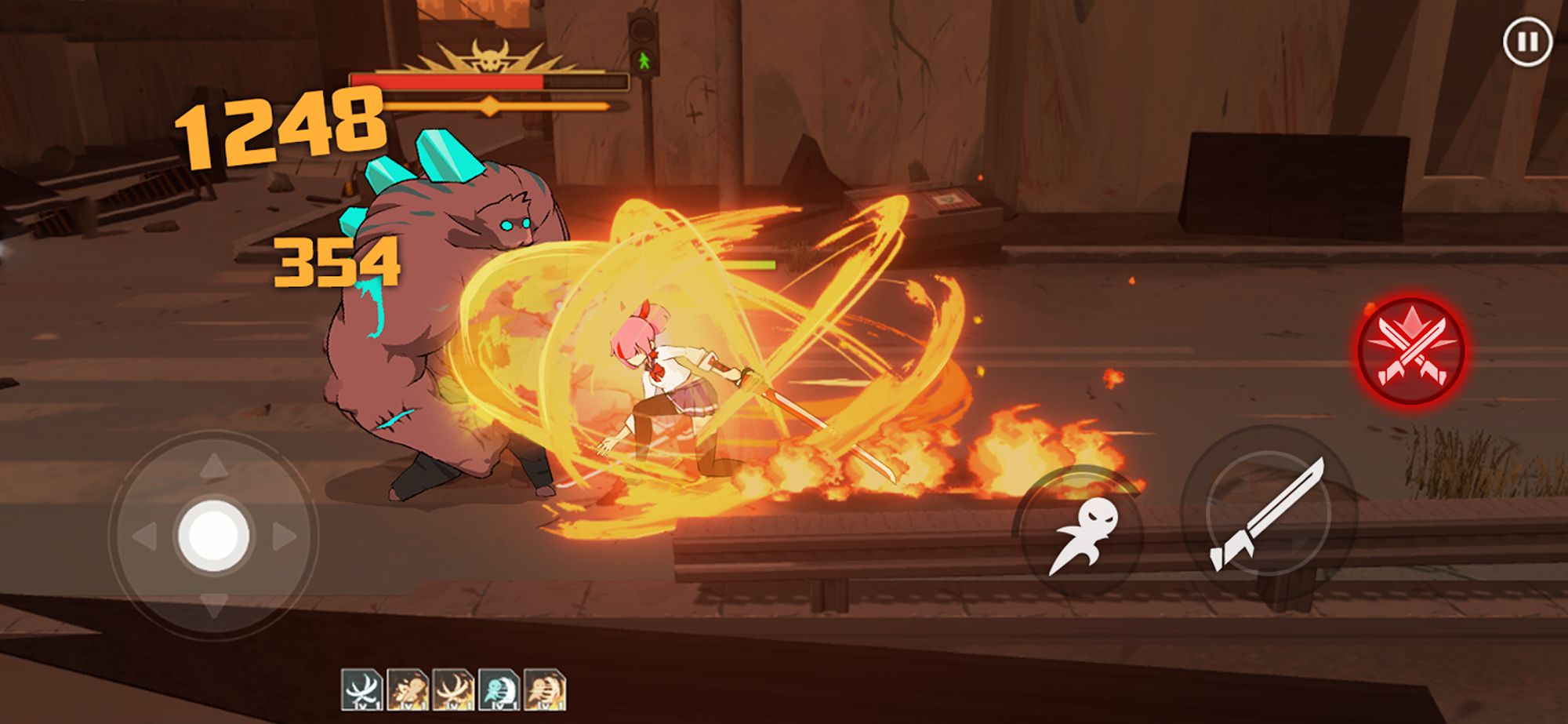Swordash - Android game screenshots.