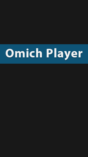 Omich Player screenshot.