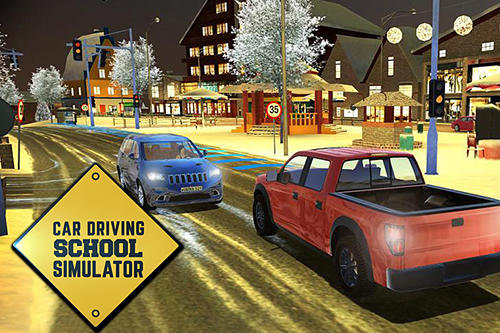 Game Car driving school simulator for iPhone free download.