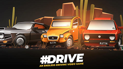 Game Drive: An endless driving video game for iPhone free download.