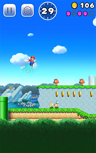 Free Super Mario run - download for iPhone, iPad and iPod.