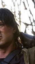 New 540x960 mobile wallpapers Cinema, Humans, Actors, Men, Sylvester Stallone, Rambo free download.