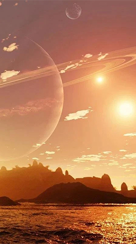 Download livewallpaper Alien worlds by Forever WallPapers for Android.