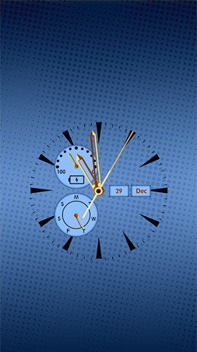 Download Clock: real time free Background livewallpaper for Android phone and tablet.