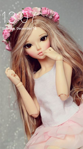 Download livewallpaper Doll for Android.