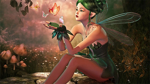 Download Fairy girl HD free Fantasy livewallpaper for Android phone and tablet.