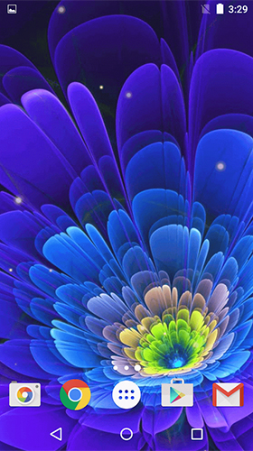 Download Glowing flowers by Free Wallpapers and Backgrounds free Abstract livewallpaper for Android phone and tablet.
