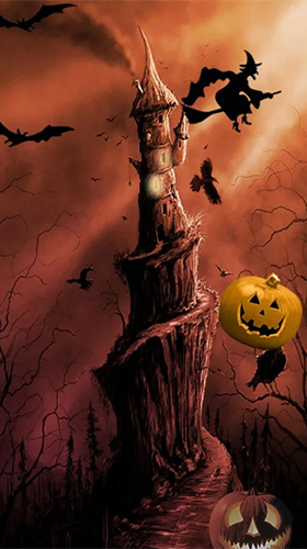 Download Halloween by FexWare Live Wallpaper HD free Fantasy livewallpaper for Android phone and tablet.