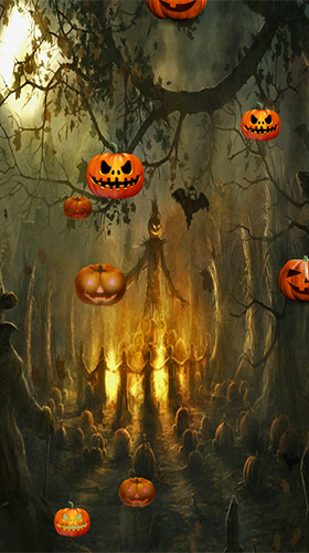 Download livewallpaper Halloween by FlipToDigital for Android.