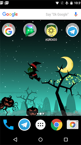 Download Little witch planet free Fantasy livewallpaper for Android phone and tablet.