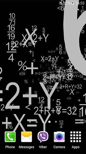 Download Mathematics free Abstract livewallpaper for Android phone and tablet.