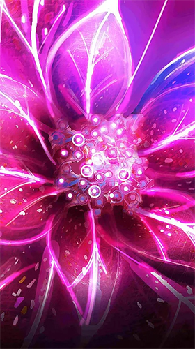 Download Neon flowers by Art LWP free Abstract livewallpaper for Android phone and tablet.