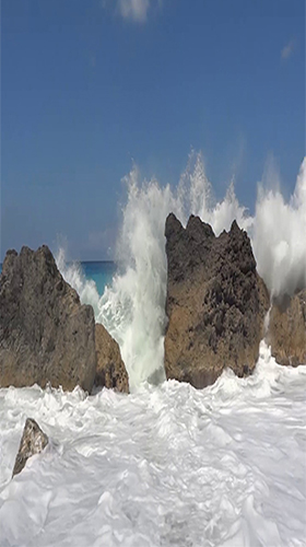 Download Ocean waves by mathias stavrou free Interactive livewallpaper for Android phone and tablet.