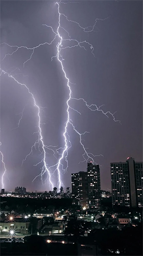 Download livewallpaper Thunderstorm by Creative Factory Wallpapers for Android.