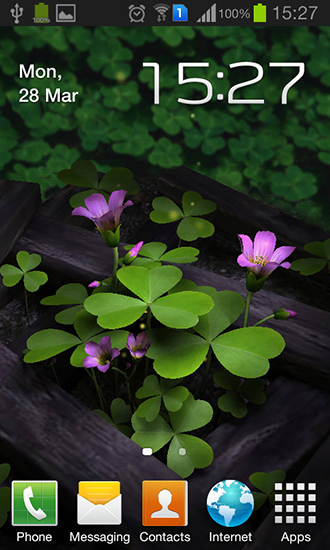 Download Flowers 3D free livewallpaper for Android 4.4.4 phone and tablet.