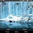 Download live wallpaper Frozen waterfall for free and Pink by Niceforapps for Android phones and tablets .