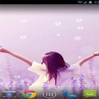 Download live wallpaper Lavender by orchid for free and Cool technology for Android phones and tablets .