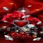 Download live wallpaper Valentines Day diamonds for free and Pink by Niceforapps for Android phones and tablets .