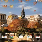 Download live wallpaper Autumn in Paris for free and Glowing water for Android phones and tablets .