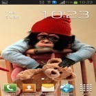 Download live wallpaper Baby monkey for free and Magic by AppQueen Inc. for Android phones and tablets .