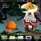 Download live wallpaper Cat Halloween for free and Stalker cat for Android phones and tablets .