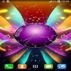 Download live wallpaper Clock with butterflies for free and Love wishes for Android phones and tablets .