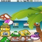 Download live wallpaper Crazy boppers for free and Poly Island for Android phones and tablets .